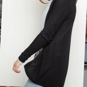Brandy Melville black knit cardigan!